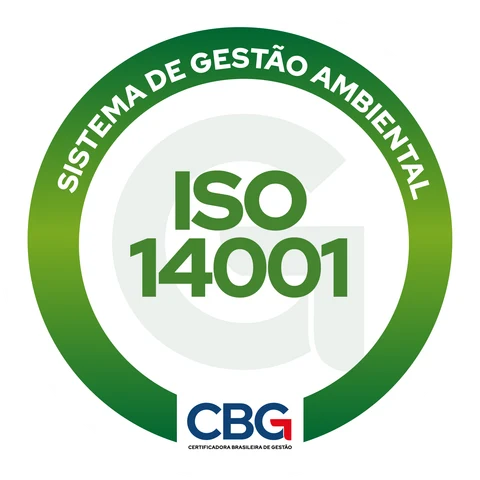 Selo de certificação ISO 14001
