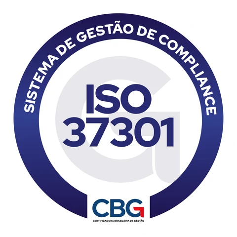 Selo de certificação ISO 37301